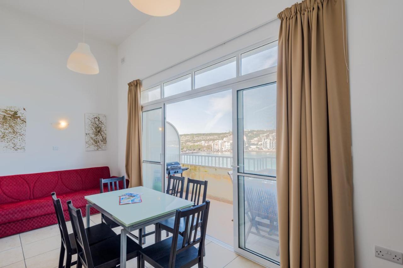 Blue Harbour Seafront 3 Bedroom Apartment, With Spectacular Sea Views From Terrace - By Getawaysmalta St. Paul's Bay Exterior foto